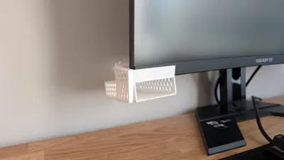 Monitor Ruler 3d Printer Under monitor Pen & Ruler Holder - Free 3D Print Model - MakerWorld