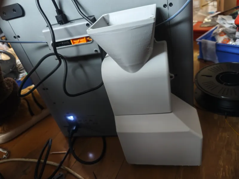 P2S 一体式竹屎垃圾桶+负压排气