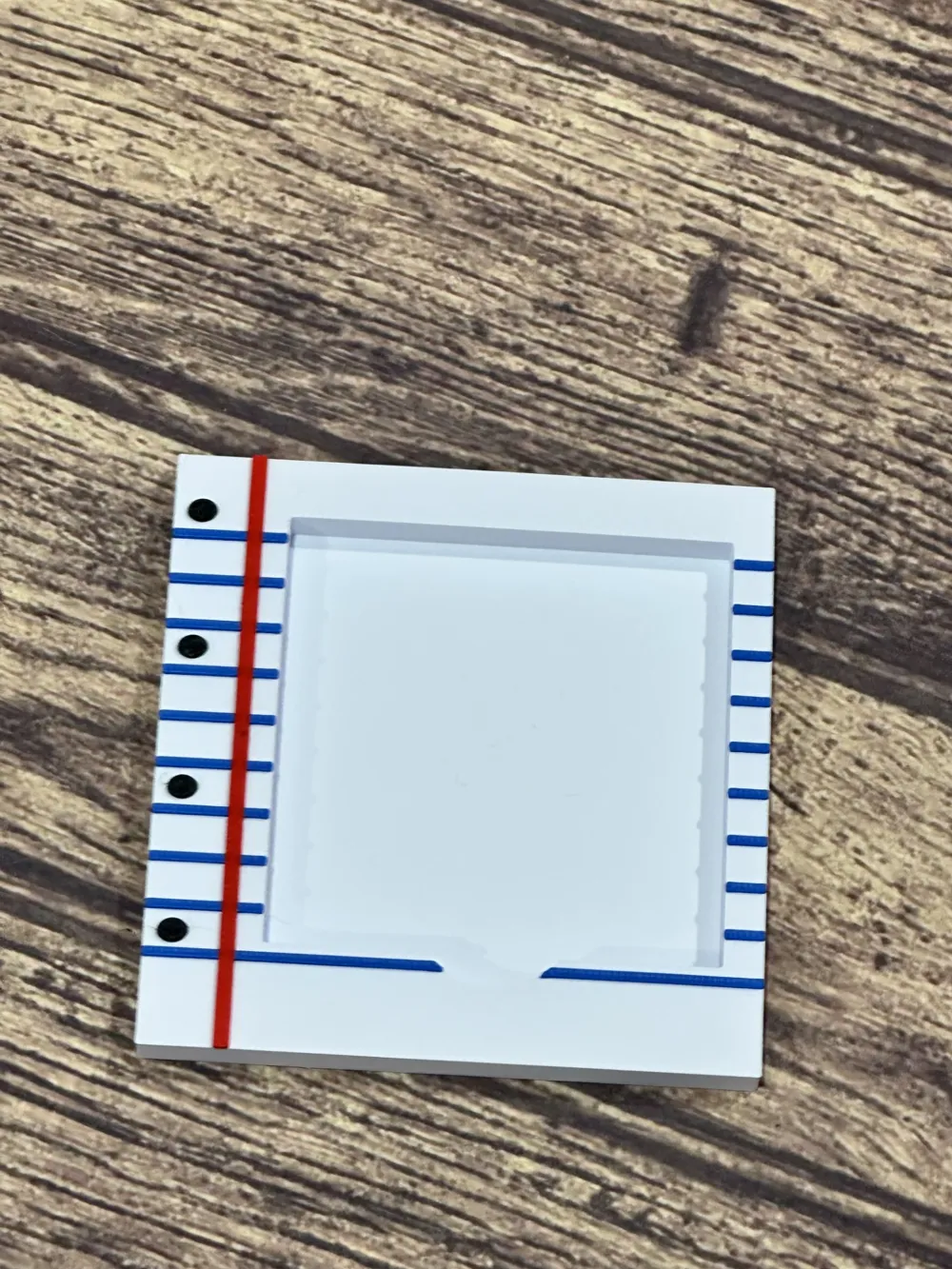 Lined Note Paper Sticky Notepad holder - Free 3D Print Model - MakerWorld