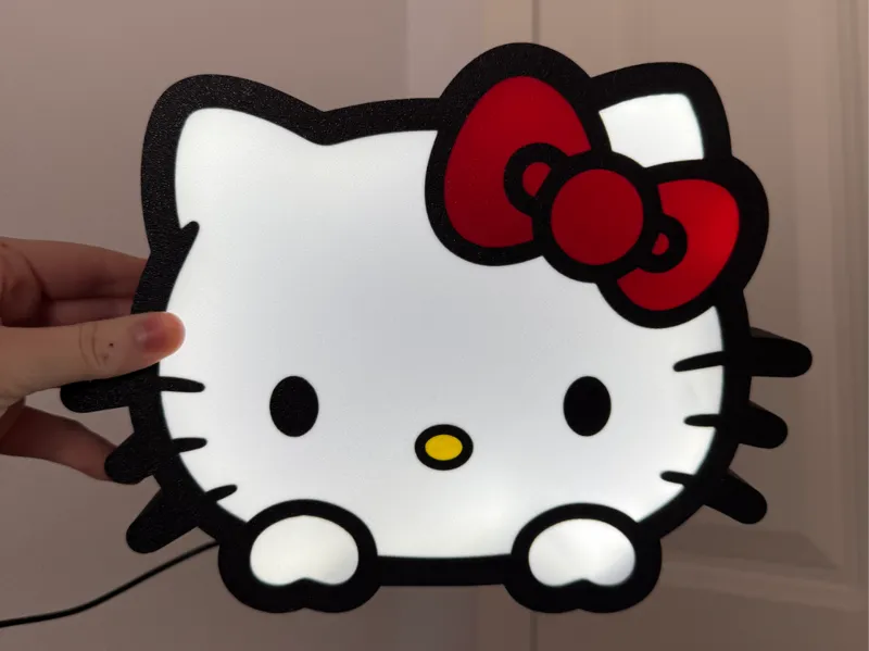 Hello Kitty Head Lamp