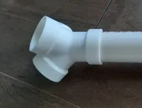 Raccord trépied pour tube PVC — photo 4