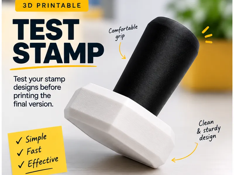 Test Stamp | Prototype & Finishing Test
