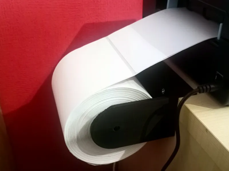 4x6" Label Roller/Holder/Mount