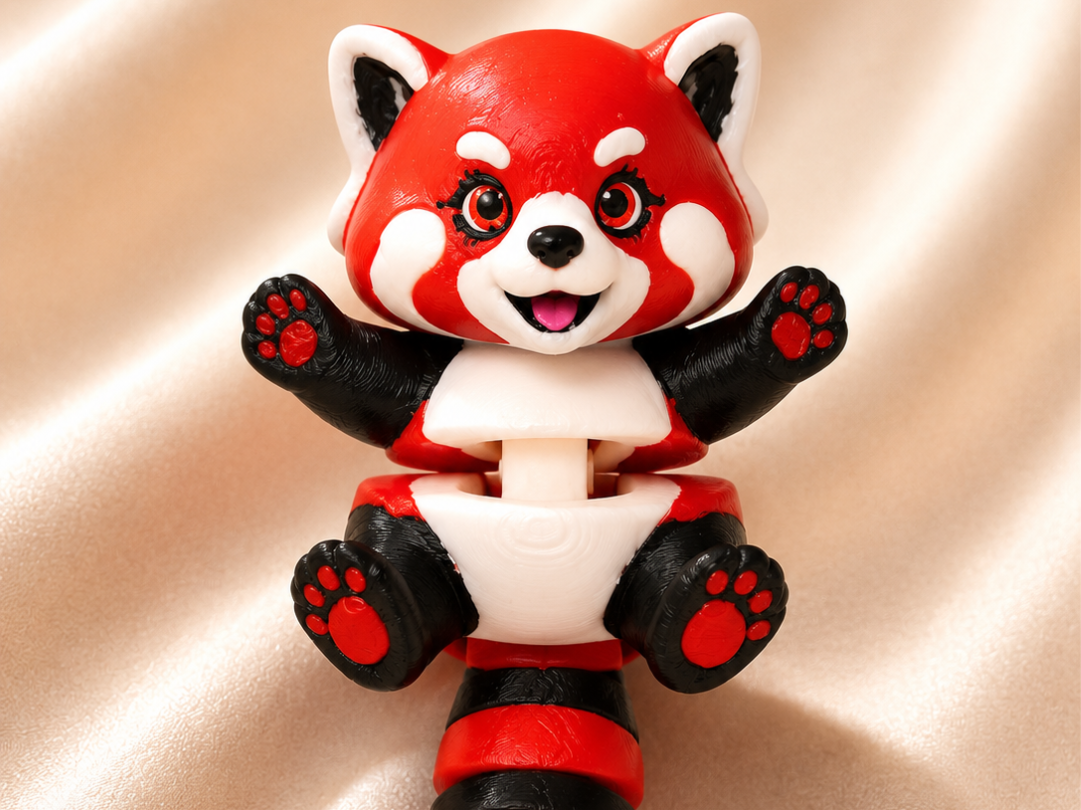 cute red panda flexi