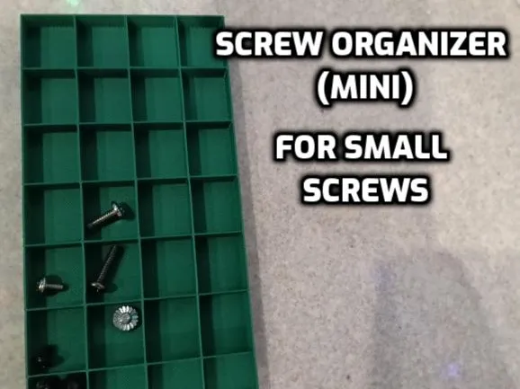 Screw organizer