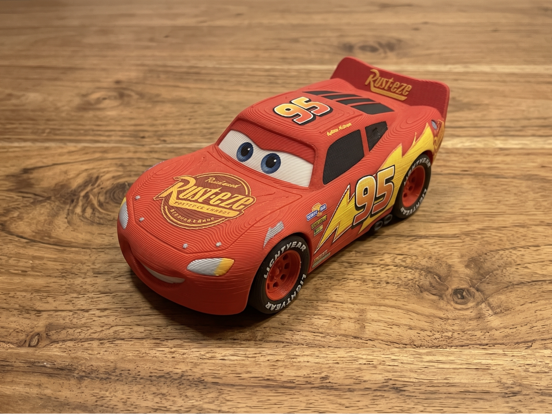 Lightning McQueen Cars - 3D printed Decor, in stock in India