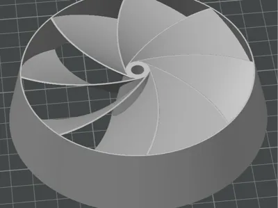 Radial fan 120x30mm