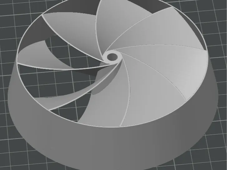 Radial fan 120x30mm