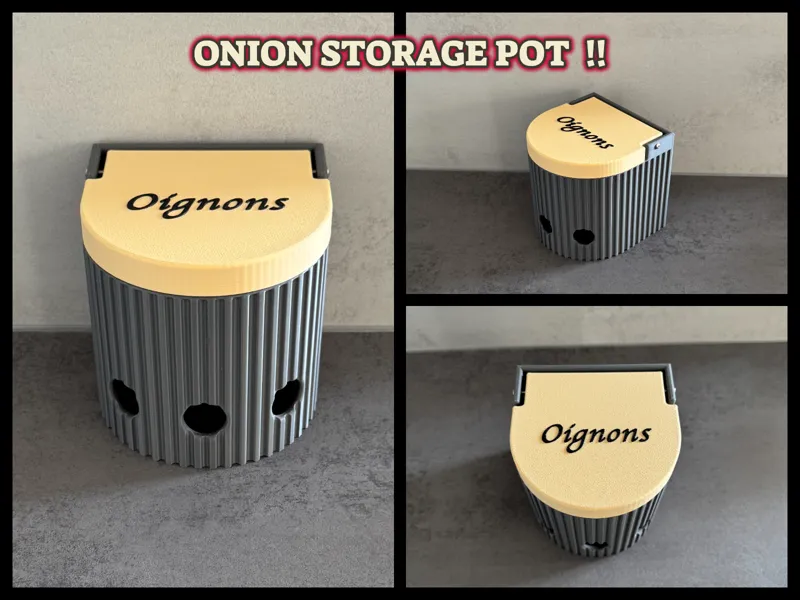 Pot Oignons/Échalotes/Ail - Edition Bamboo