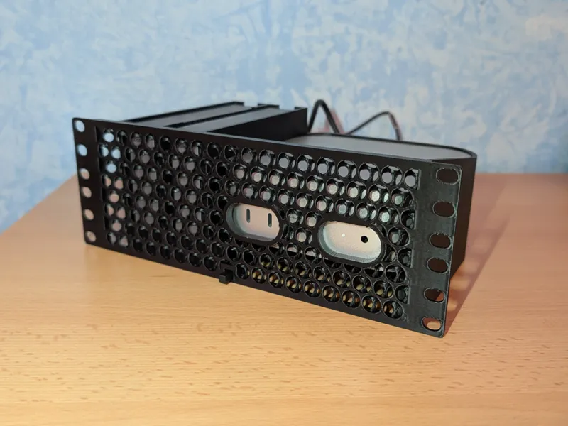 Apple MacMini M4 10 Inch 2U Rack Mount with 2xNVME
