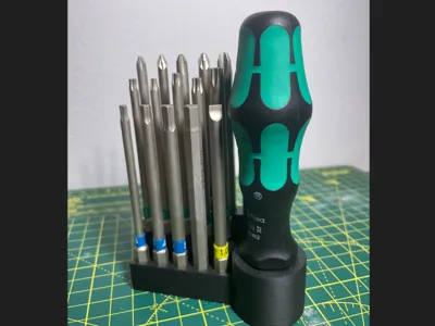 Tool holder for Wera 05059303001