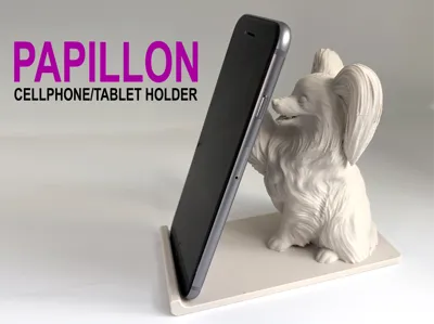 Papillon Dog Cellphone/Tablet Holder