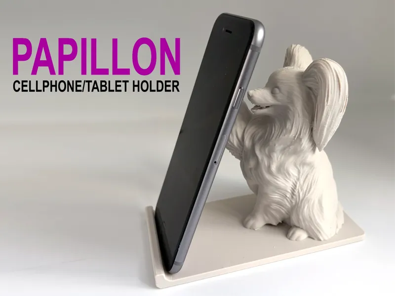 Papillon Dog Cellphone/Tablet Holder