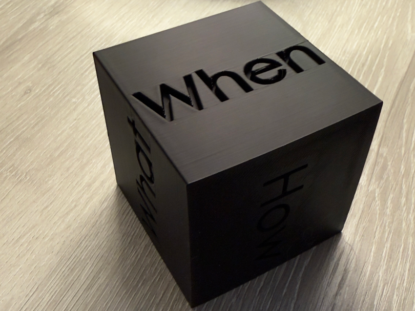 5W Cube - Early Education Tool