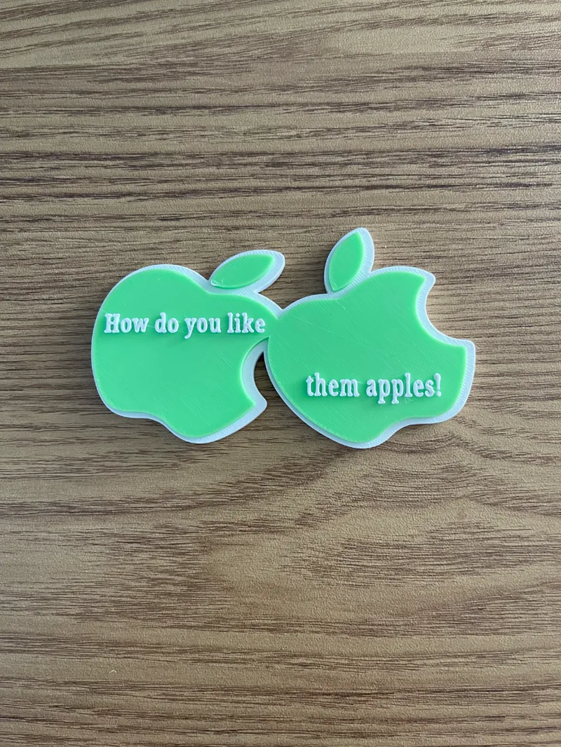 How do you like them apples keyring