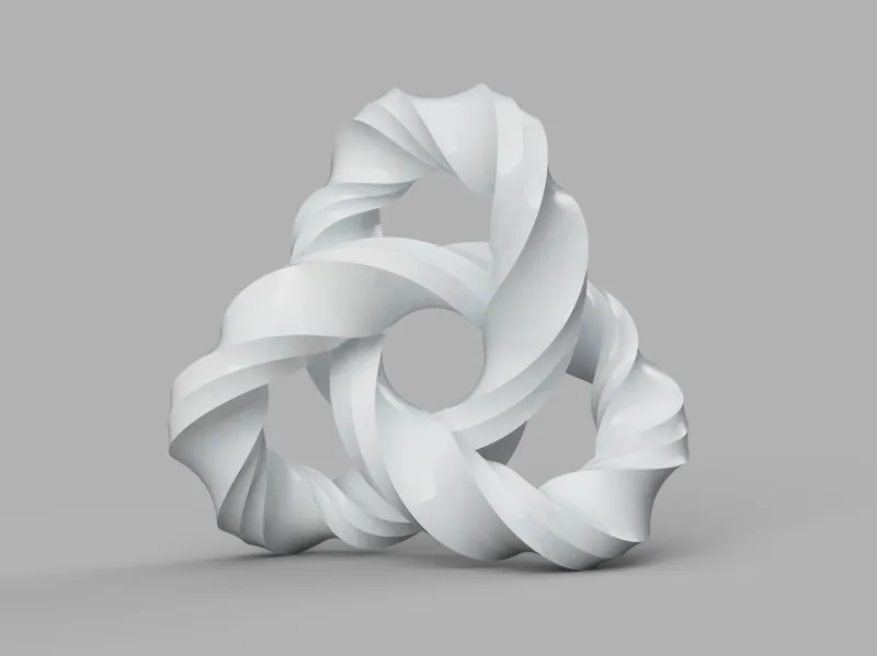 Twisted Trefoil Knot