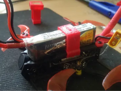 Battery holder for DARWIN FPV TINYAPE 2s