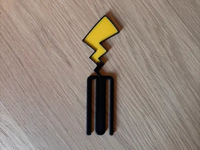 Pikachu Tail Bookmark (AMS / Multi-Color)