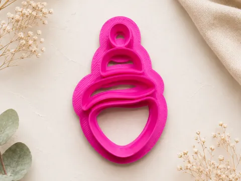 Cortador para modelado: Conjunto cortador arcilla polimérica orgánico — referencia de MakerWorld