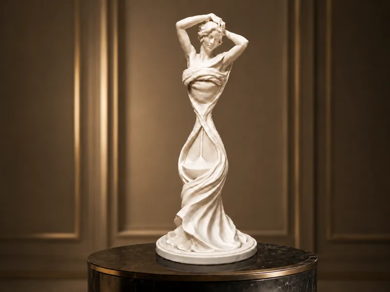 Hourglass Muse Sculpture