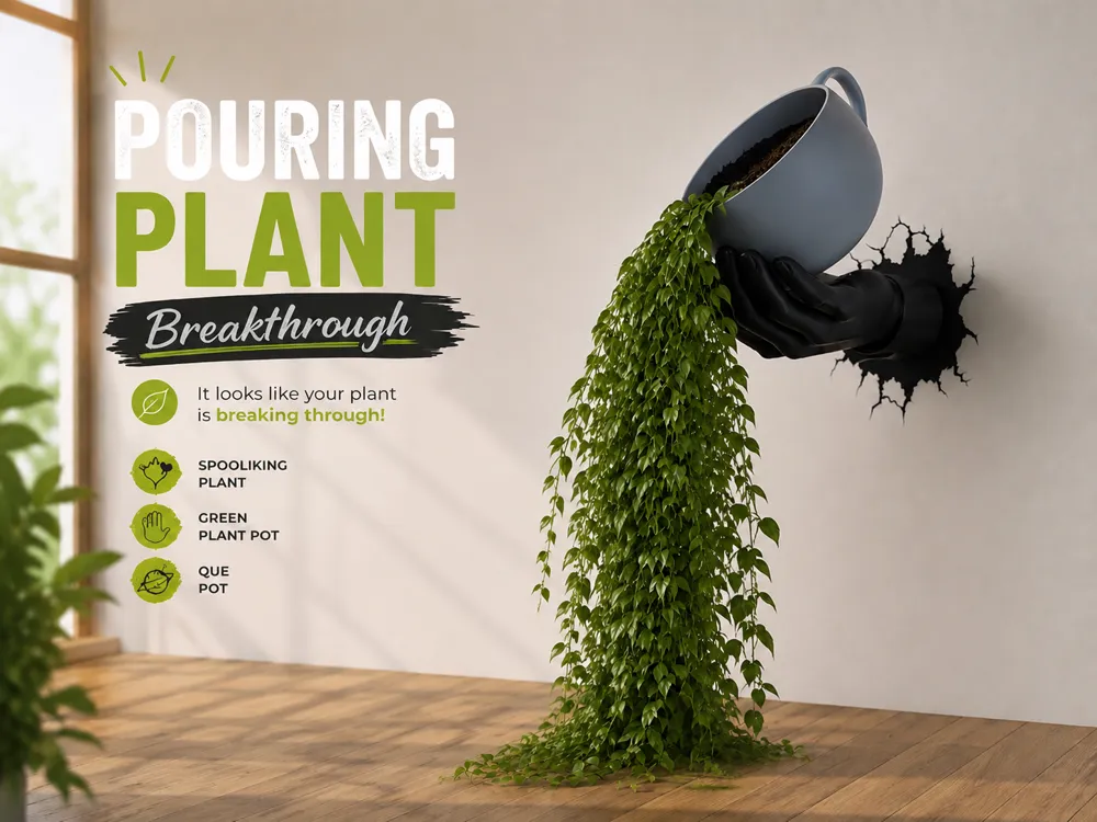 Soporte: Pouring Plant - Breakthrough. Referencia del modelo original.