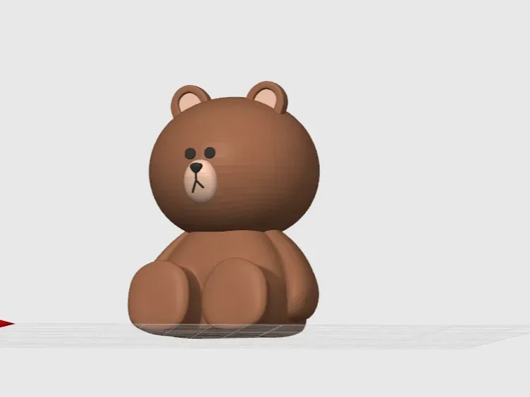 LINE FRIENDS_BROWN 布朗熊