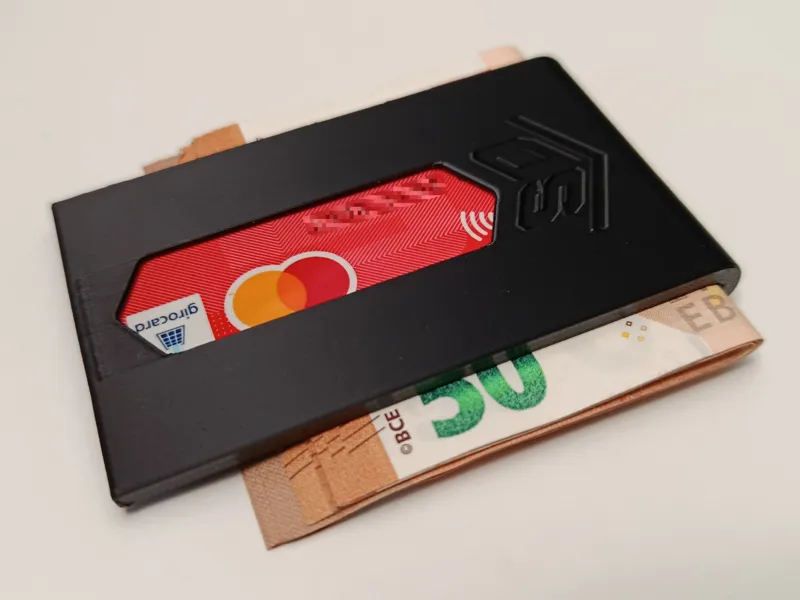 Pattern Money Clip - Improved Card Mechanism V2