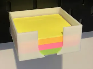 IKEA Skådis Stick Notes block holder