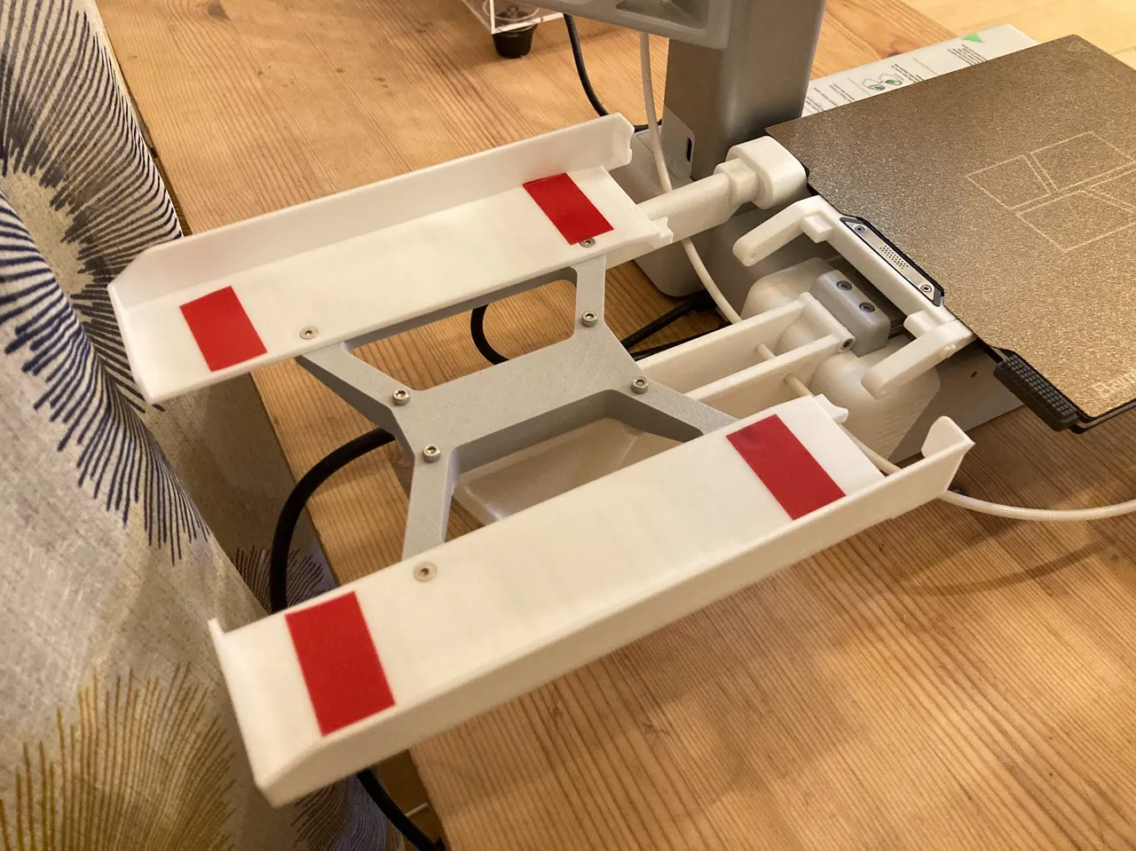 Auto build-plate changer for A1 mini view 3