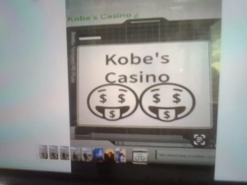 Kobe's Casino sign