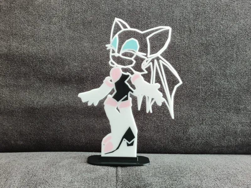 Rouge the Bat Line Art