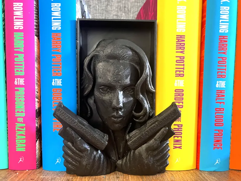 Black-widow Book Nook-Wall art