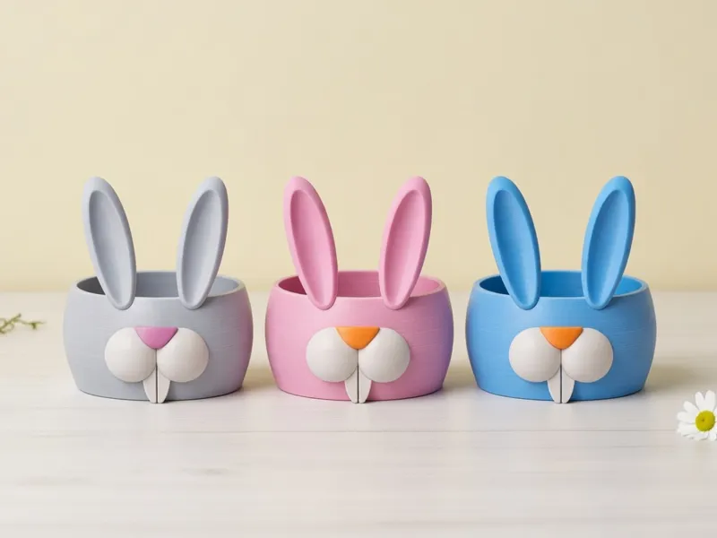 Easter Bunny Popcorn Bowl