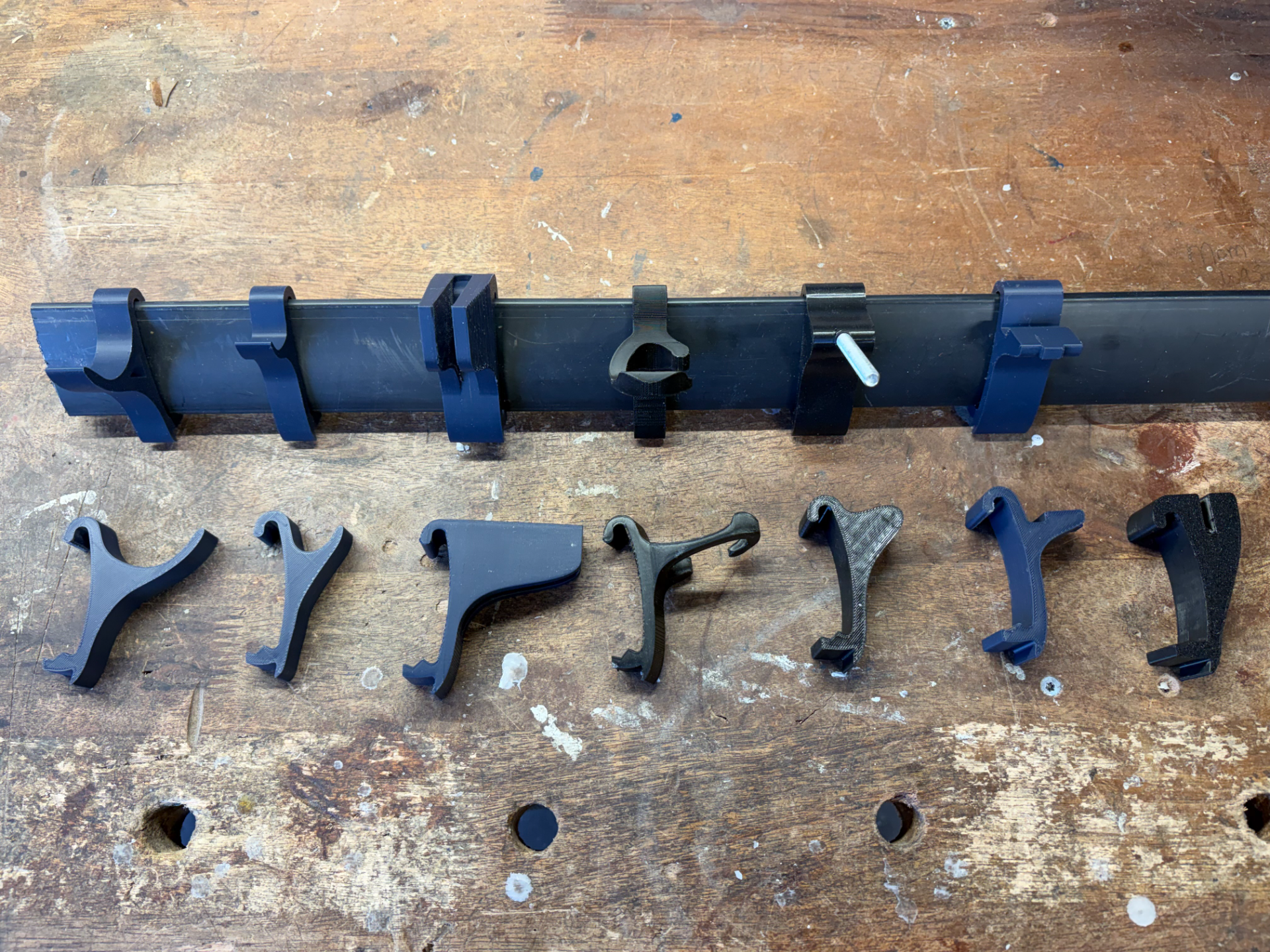 Rubbermaid FastTrack rail collection