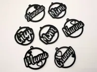 Boucles d'oreilles Maman et Mamie — photo 2