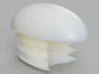 Bouchon ellipse pour mobilier de jardin