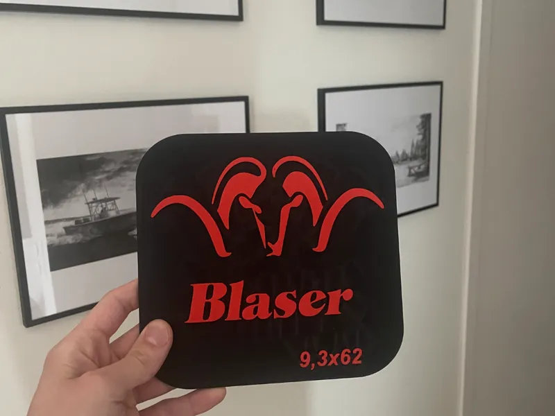 Blaser Logo sign (no ams needed)