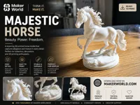 Sculpture Cheval majestueux — photo 1
