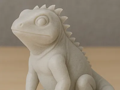 Lizard Statue