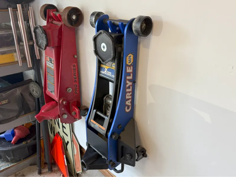Wall Mounted Floor Jack Hanger