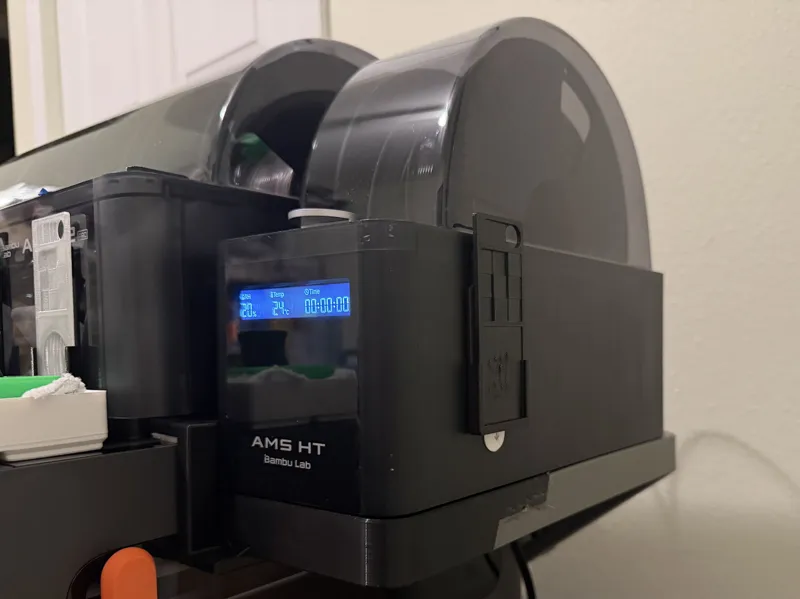 AMS HT side-mount for X2D/P2S using AMS Flipper