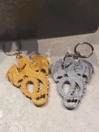 Porte-clés dragon double face — photo 2