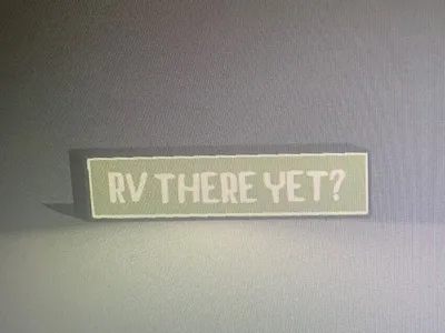 rv there yet