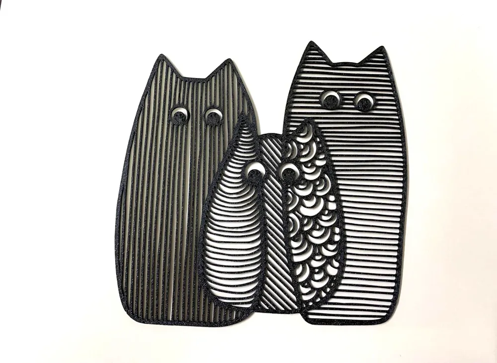 The three cats - Free 3D Print Model - MakerWorld