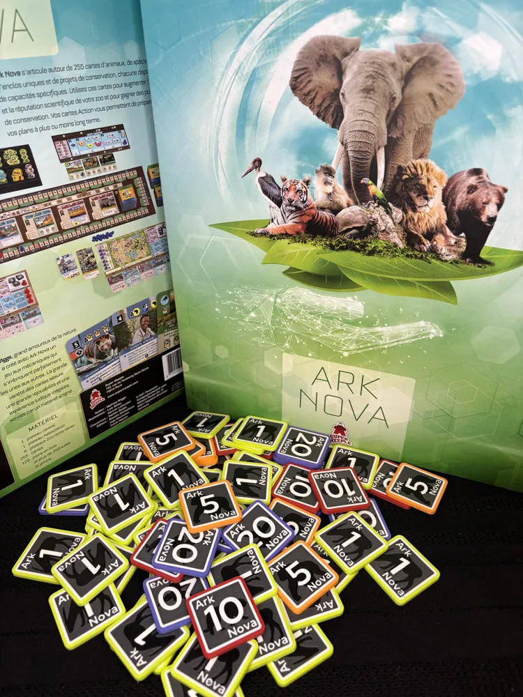 Ark Nova - Upgraded Money Coins - Free 3D Print Model - MakerWorld