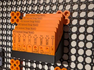 Hardware design board holder for multiboard