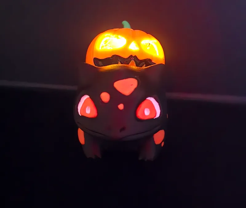 Halloween Pumpkin Bulbasaur - Pokemon
