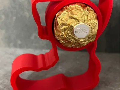 Christmas stocking for Ferrero Rocher and Mon Cheri