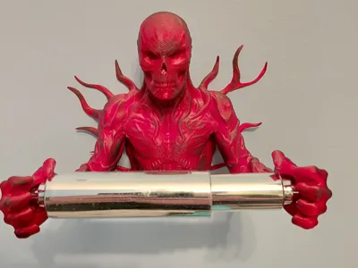 Stranger Things Vecna Toilet Paper Holder