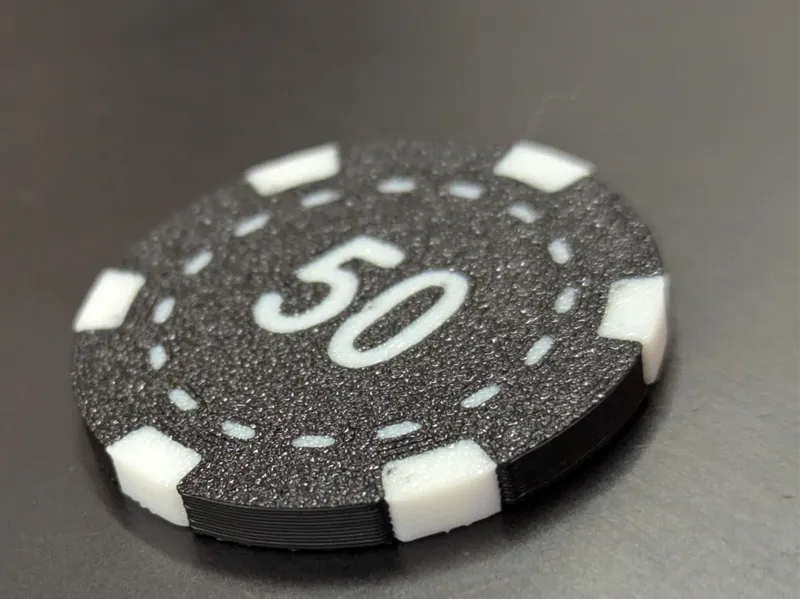 50 chip for poker game 39mm 